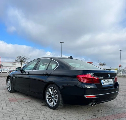 BMW Seria 5 cena 62999 przebieg: 139000, rok produkcji 2013 z Słupsk małe 106